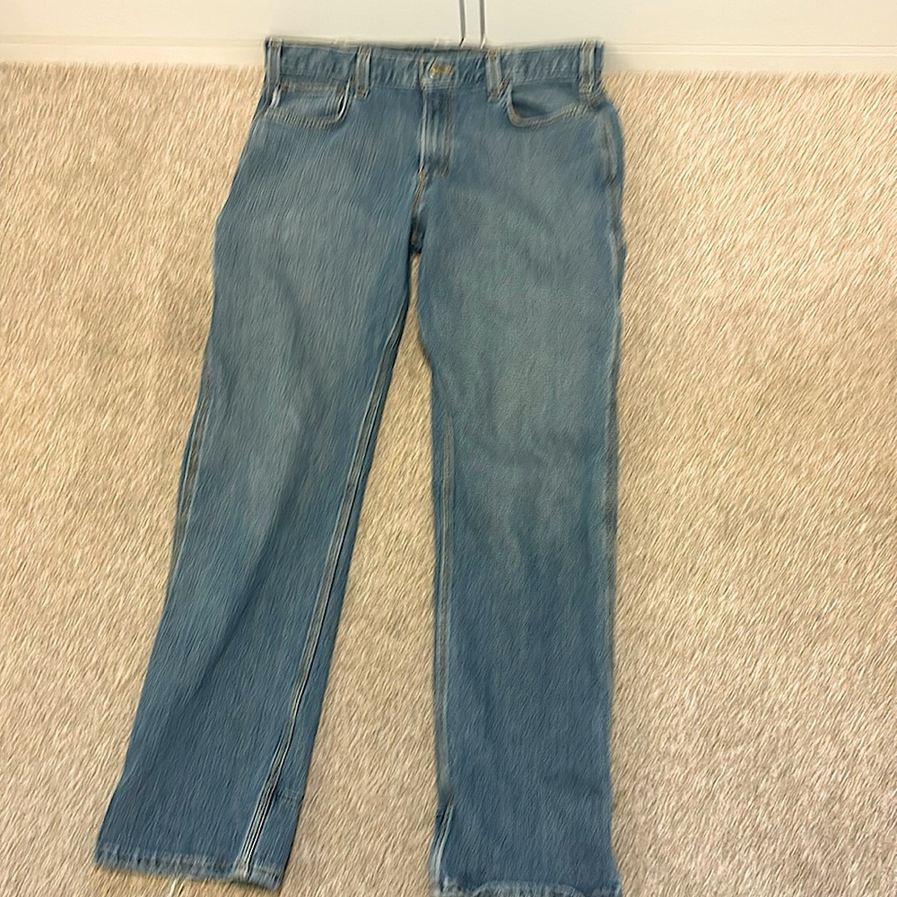 Big blue Carhartt jeans